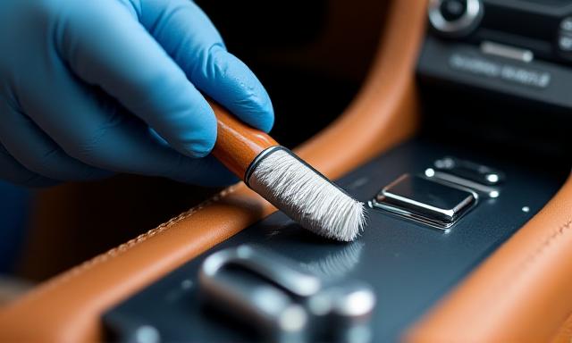 Dettaglio degli interni curati